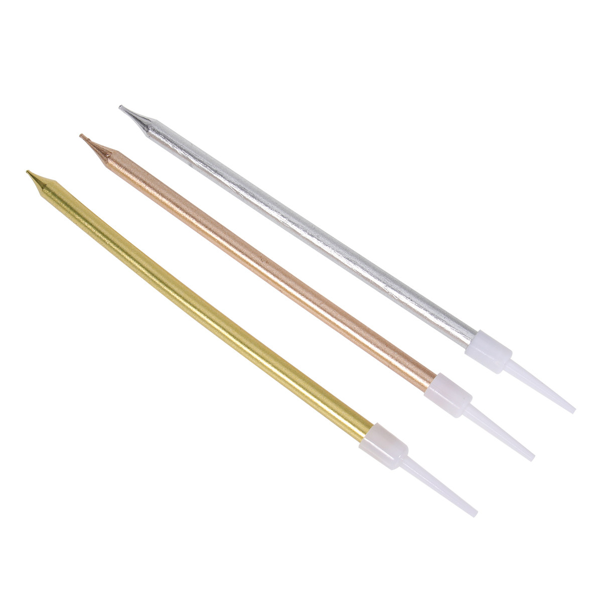 Paraffin Candle Wax - 36Pcs Pencil Shaped Slender Birthday Candles