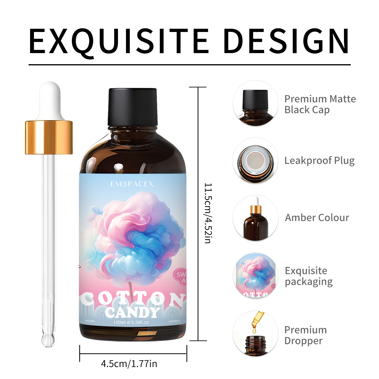 100ml Cotton Candy Fragrance O - Candle Making Scents review and price