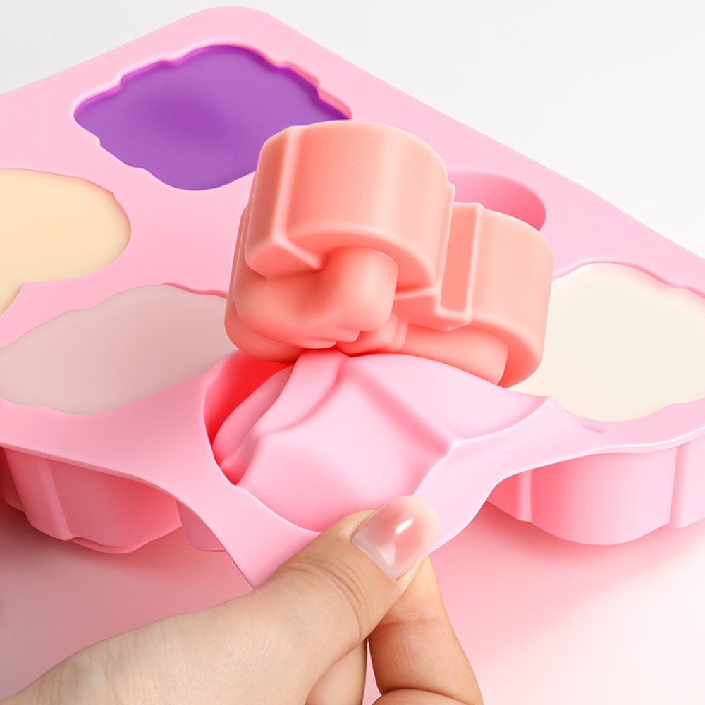 Square Heart Shape Silicone Mo - Candle Making Accessories review and price