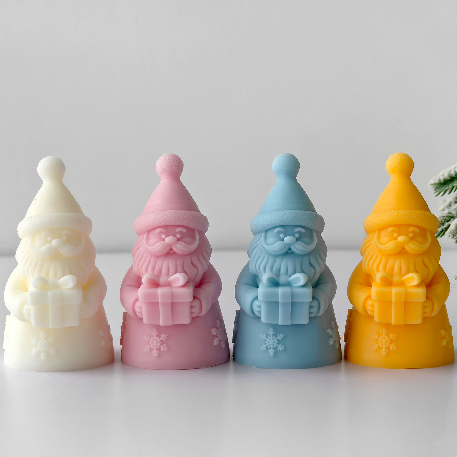 Santa Claus Gift Box Silicone  - Candle Making Accessories review and price