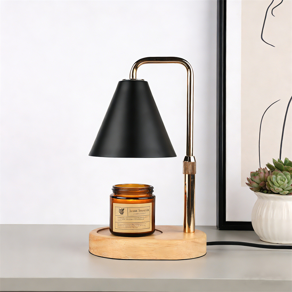 Black Candle Warmer Lamp with  - Paraffin Candle Wax review and price