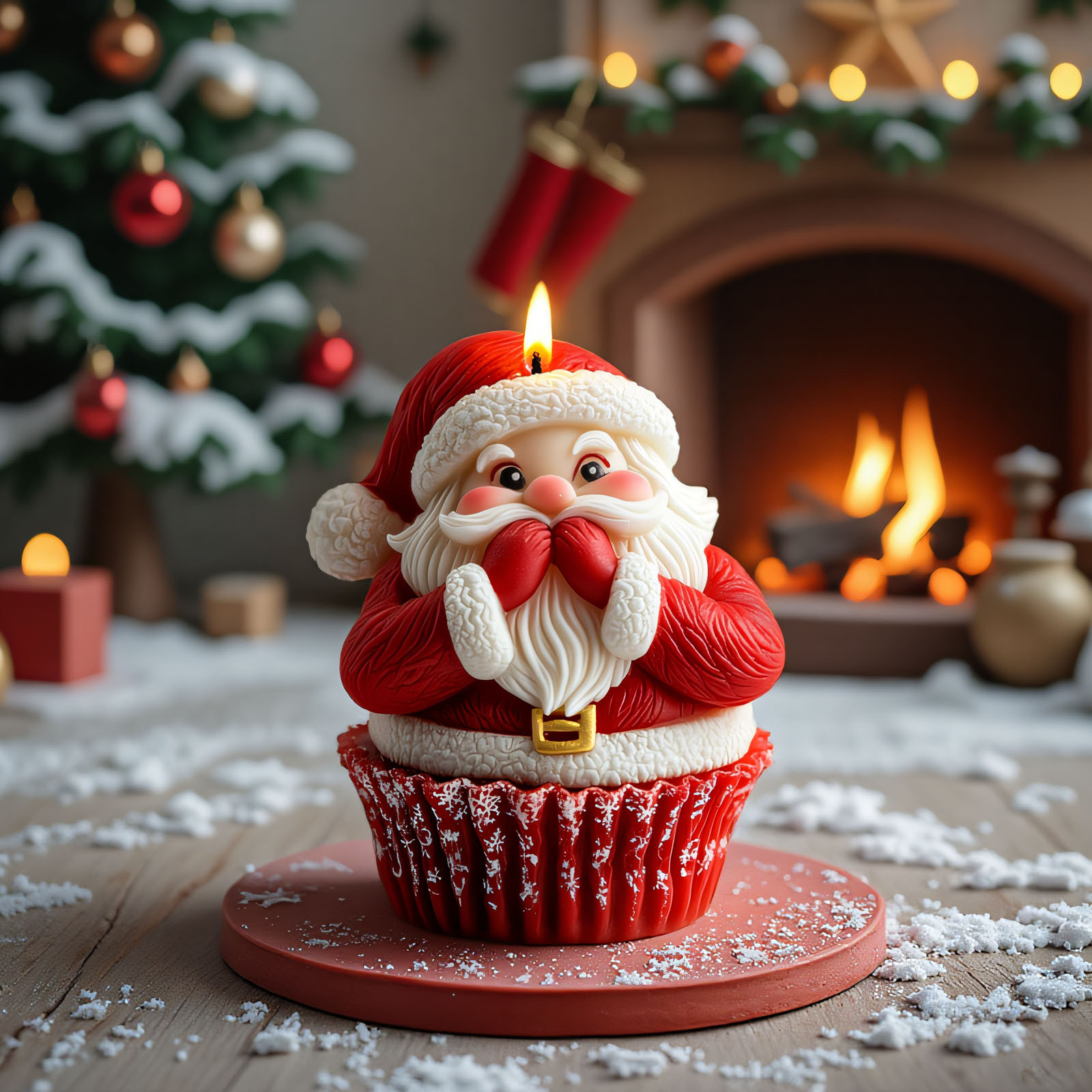 Santa Claus and Elk Candle Mak - Candle Making Accessories review and price