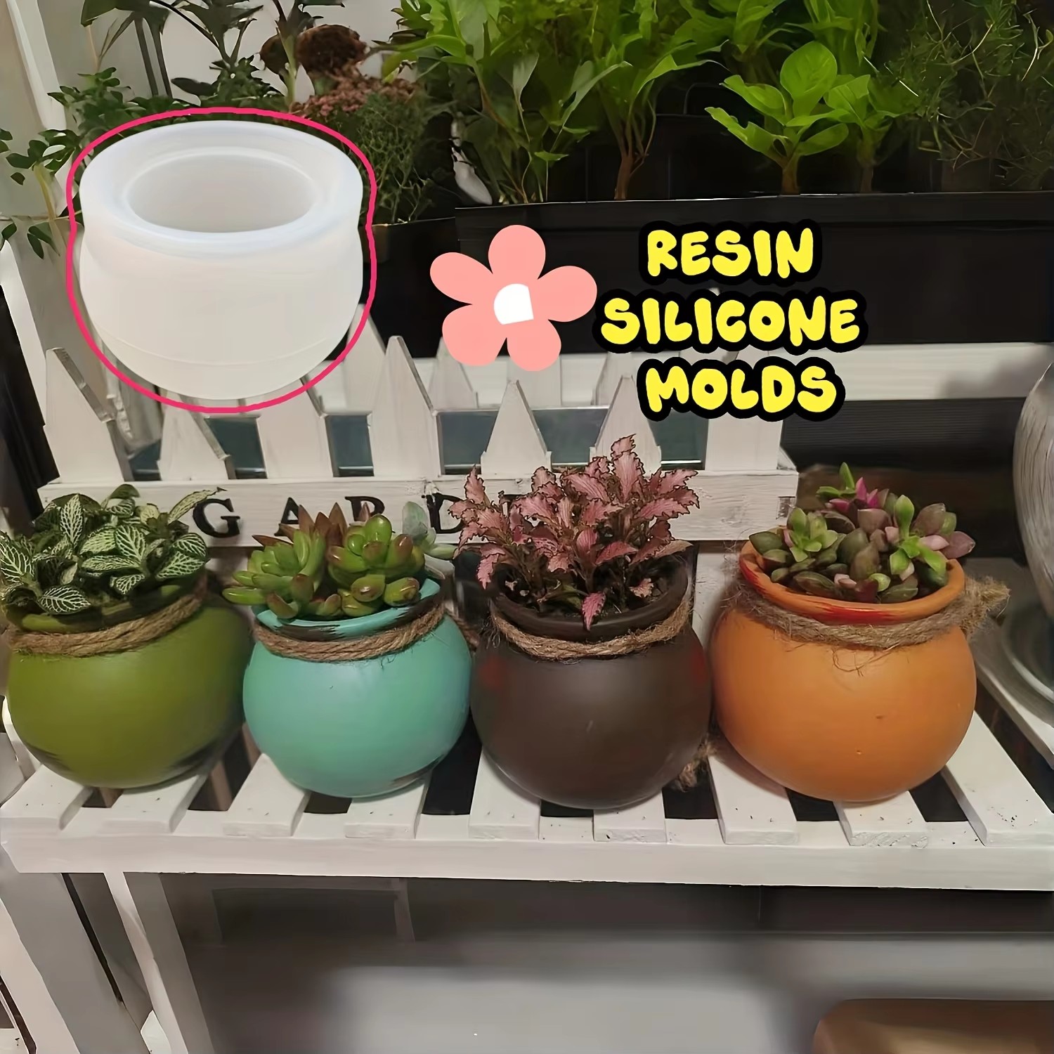 Silicone Flower Pot Molds, Res - Candle Making Scents review and price