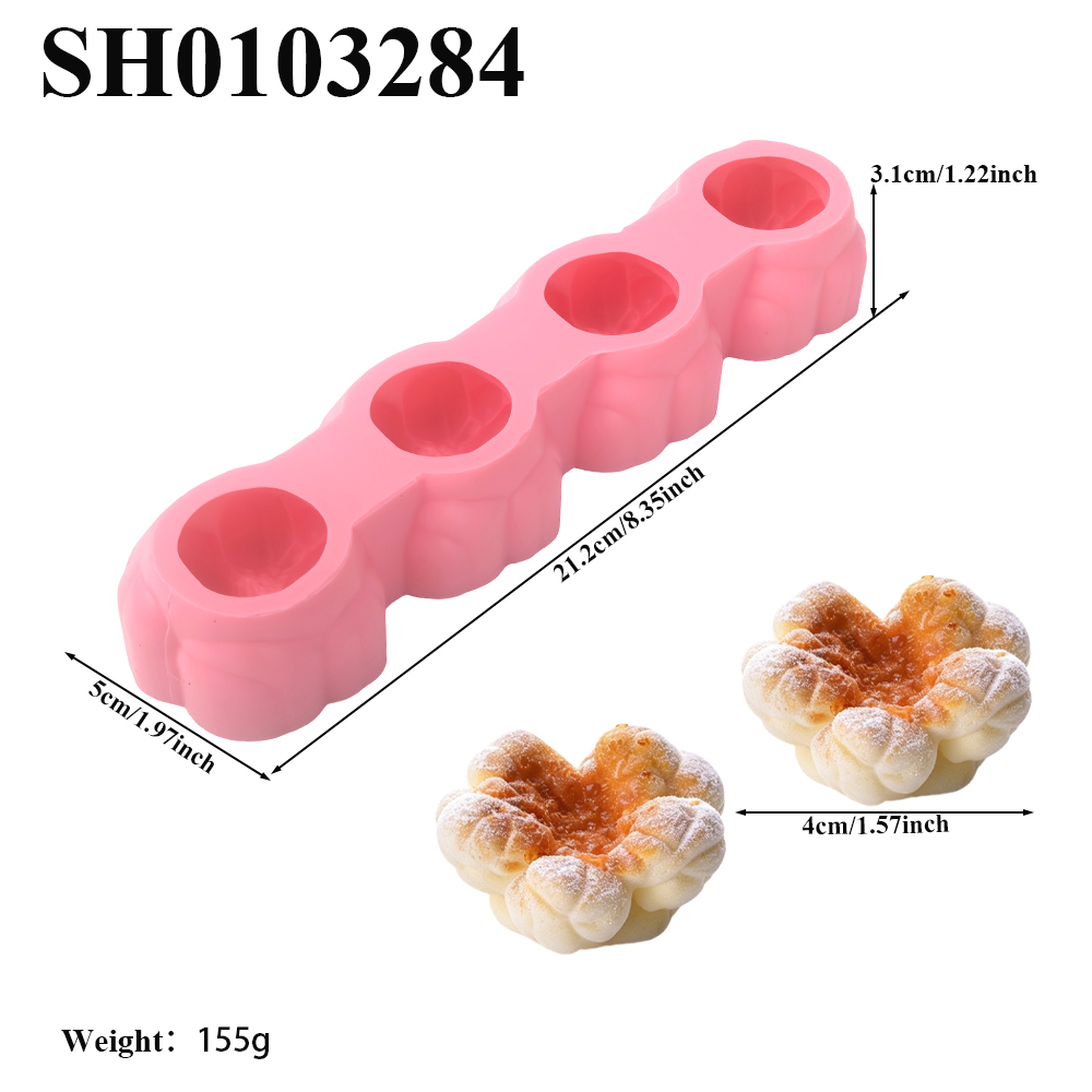 1 or 4-Cell Popcorn Design Foo - Candle Making Accessories review and price