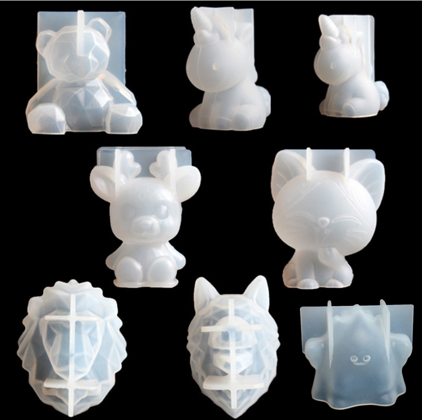 Transparent Unicorn Silicone E - Candle Making Accessories review and price