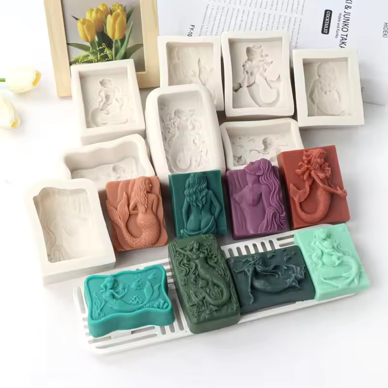 Rectangle Ocean-Style 3D Merma - Candle Making Accessories review and price