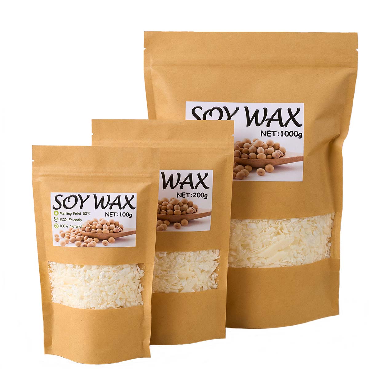 1 Pounds Pure White Soy Wax Fo - Candle Making Accessories review and price
