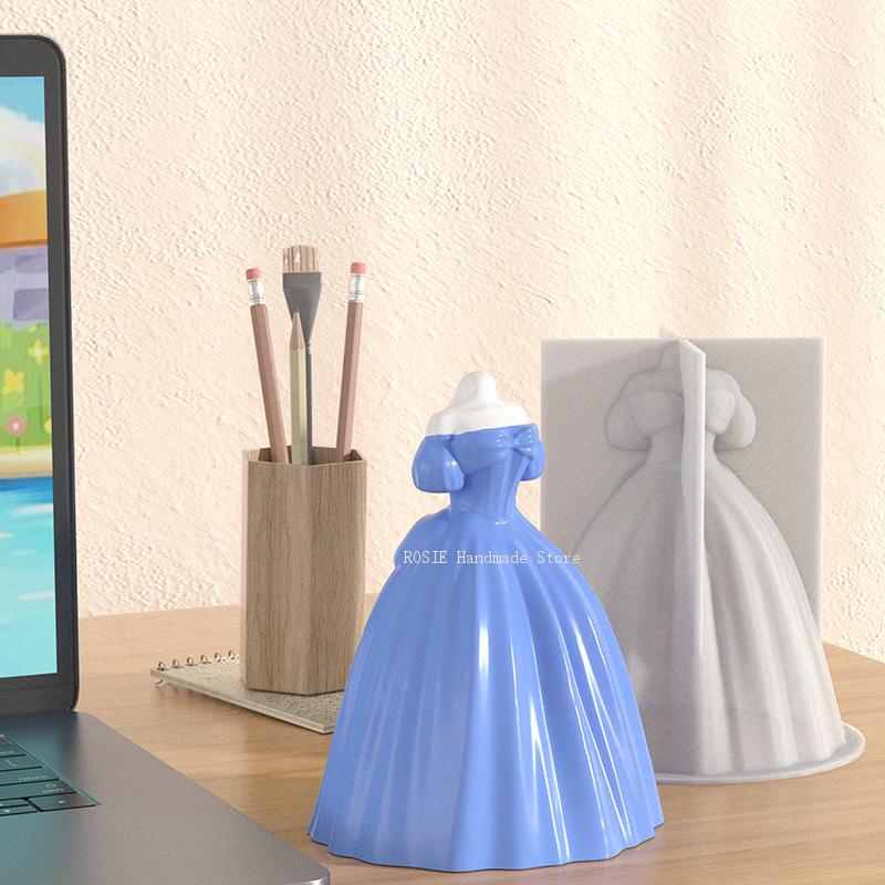 Bride Silicone Candle Mold 3D  - Candle Making Accessories review and price