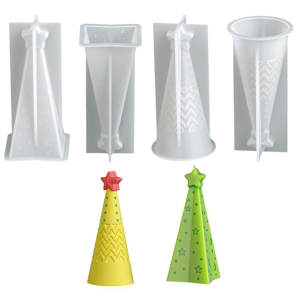 Silicone Christmas Cone Candle - Candle Making Kit Xmas review and price