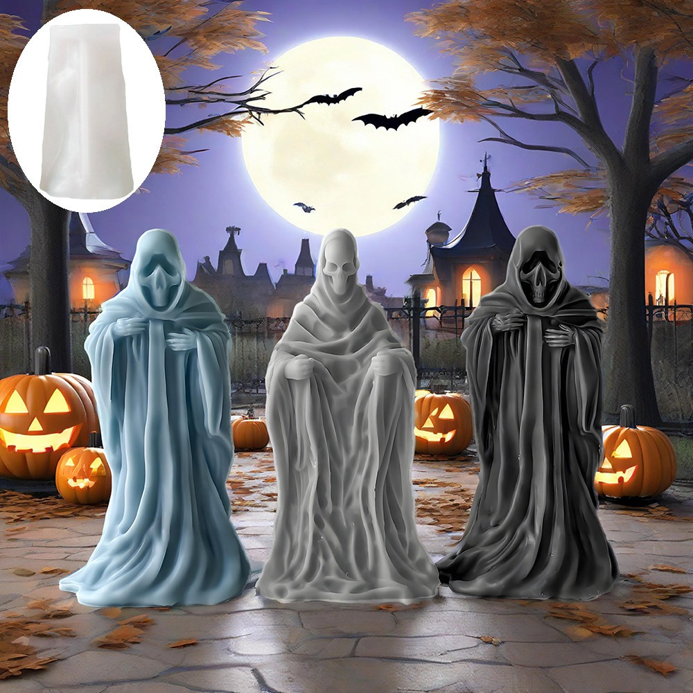 3D Skeleton Scent Candle Silic - Candle Making Accessories review and price