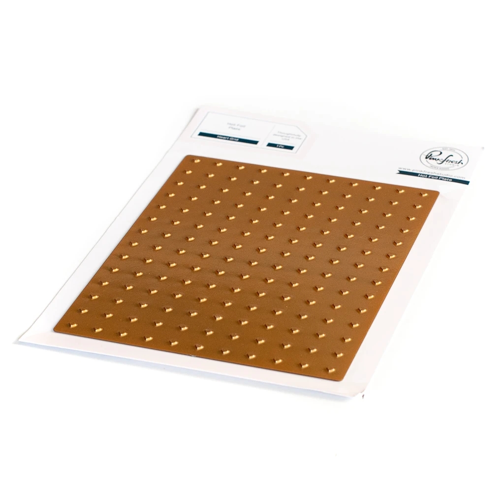 New Hot Foil Plate Heart Grid  - Candle Making Vinings review and price