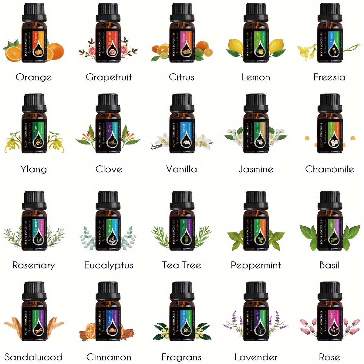 20Pcs/Set Classic Brand Essent - Candle Making Scents review and price