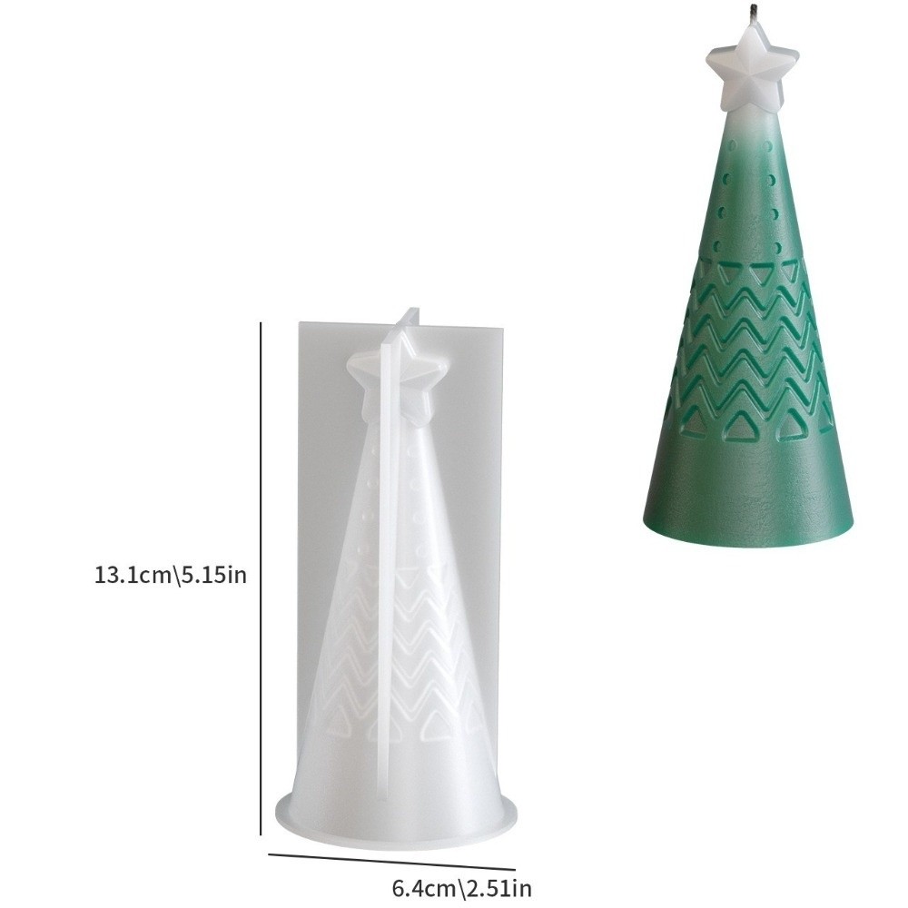 New Silicone Christmas Cone Ca - Candle Making Kit Xmas review and price
