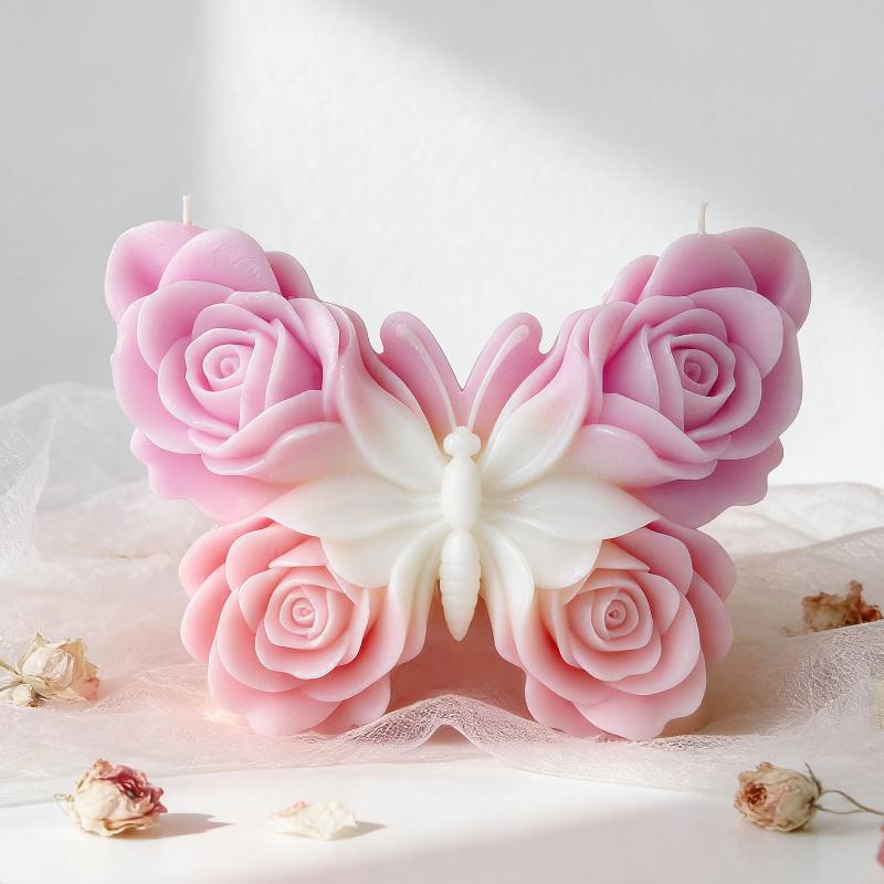 DIY Rose Butterfly Form Silico - Candle Making Accessories review and price