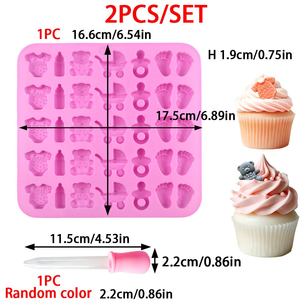2pcs Silicone Mold Set 35-Cavi - Candle Making Accessories review and price
