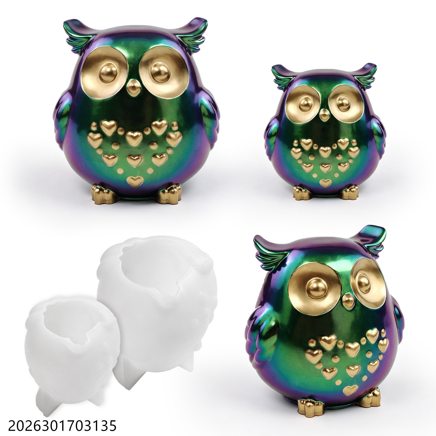 Owl Silicone Mold 3D Bird Shap - Candle Making Scents review and price