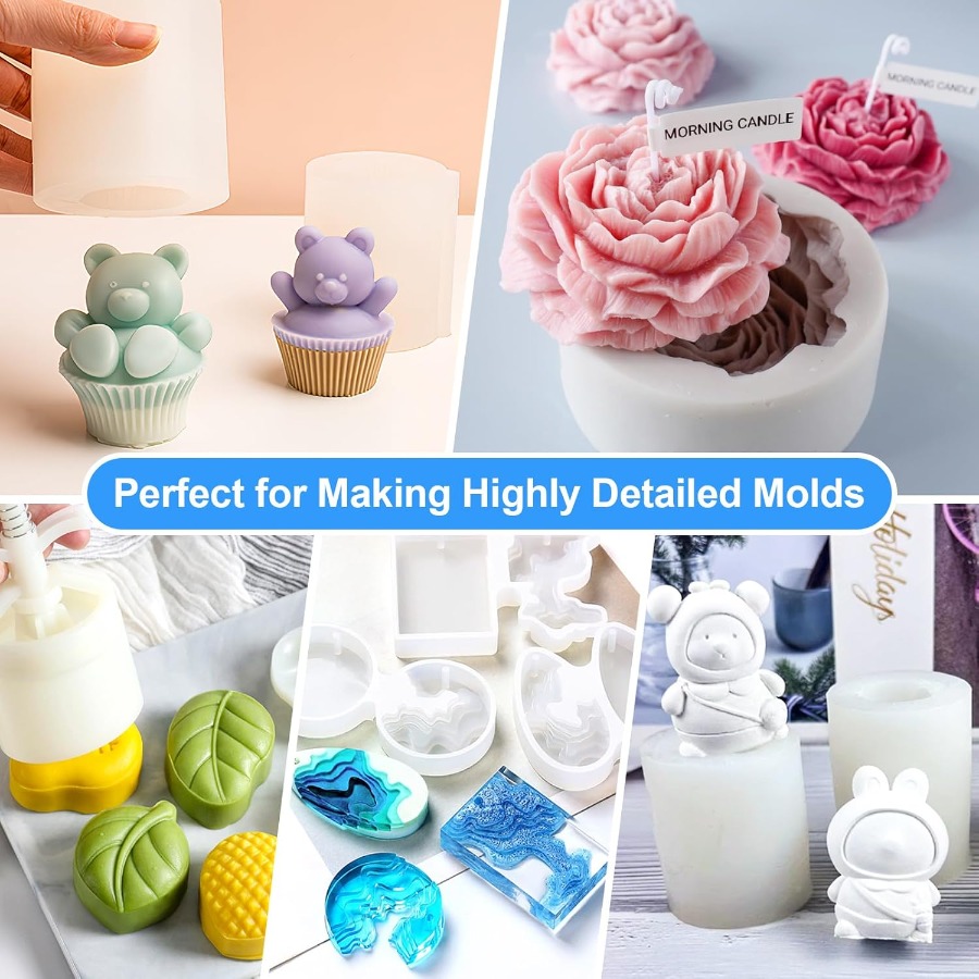 Silicone Mold Making Kit, 38.8 - Candle Making Accessories review and price
