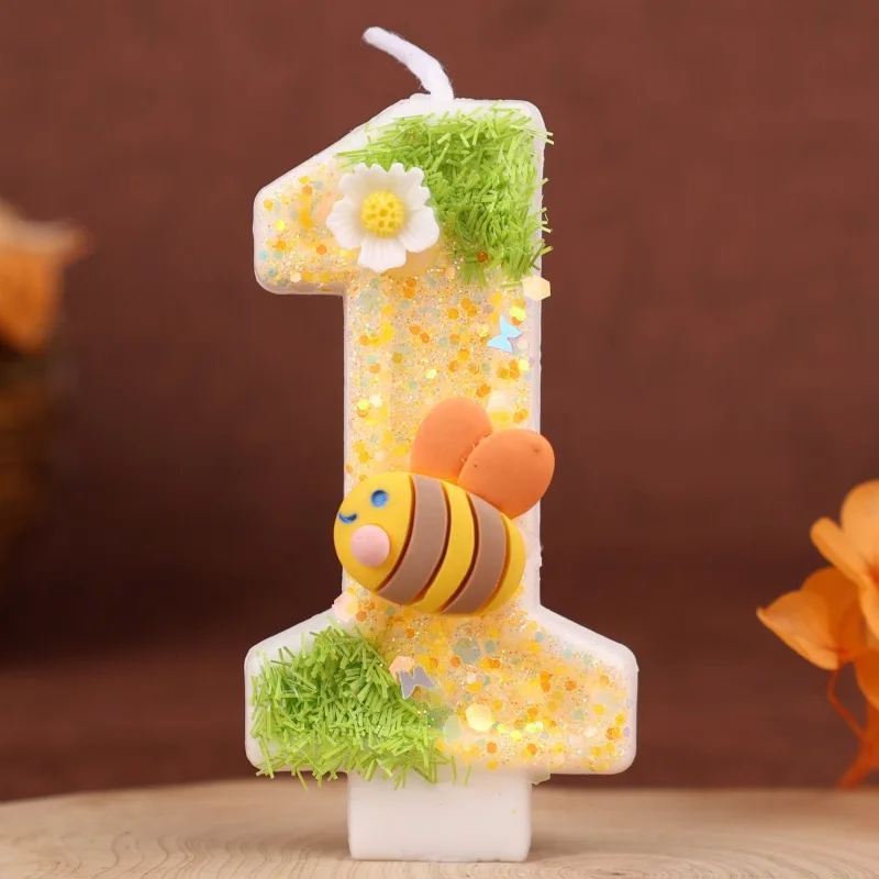 Bee Digital Birthday Cake Cand - Paraffin Candle Wax review and price