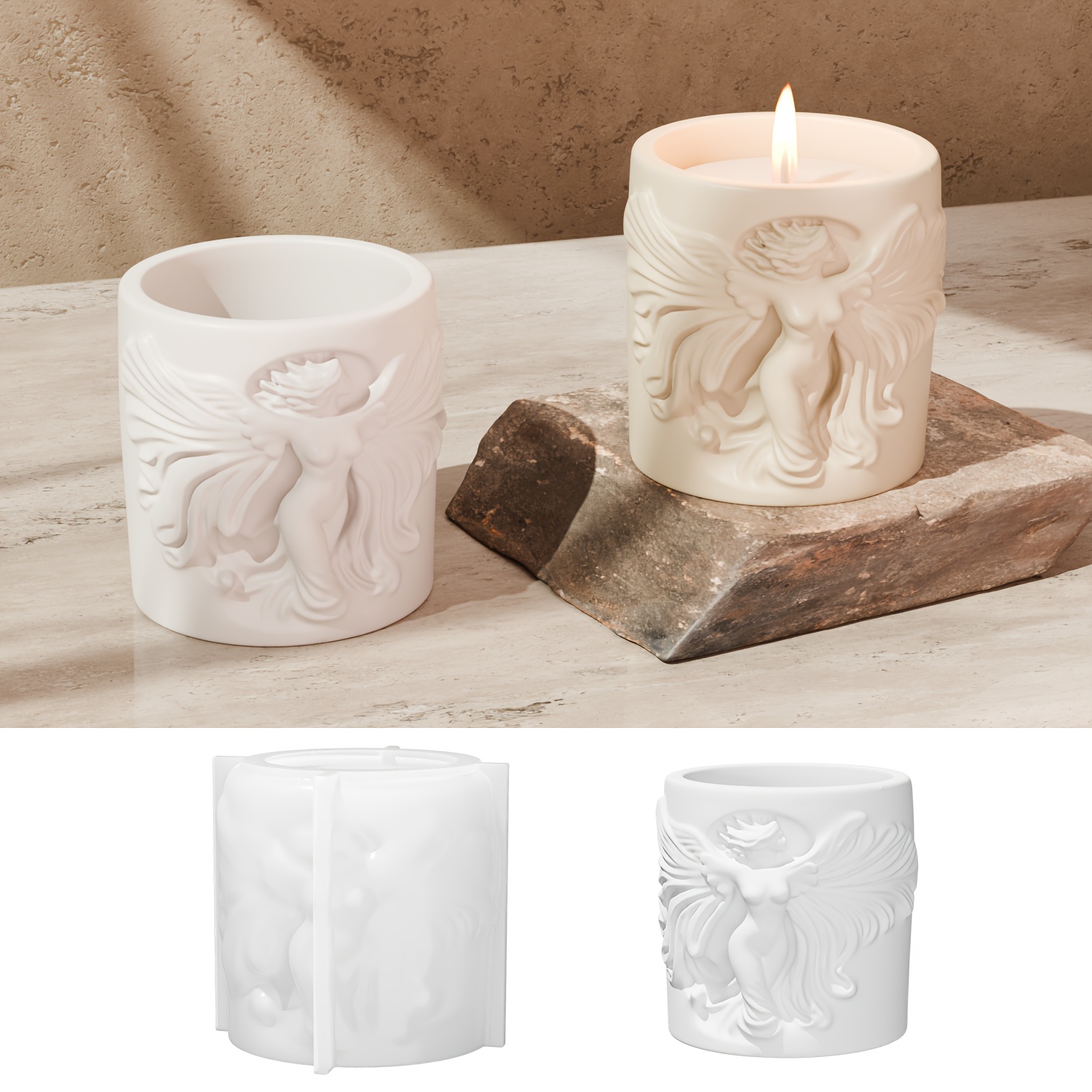 Angel Relief Cup Resin Silicon - Candle Making Scents review and price