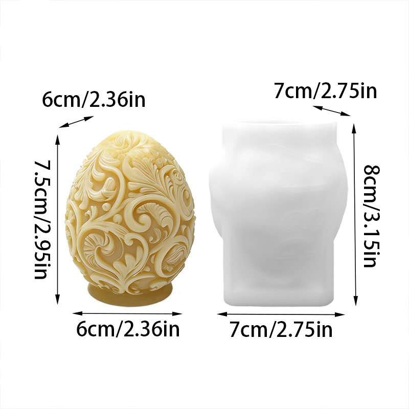 Gilded Baroque Easter Egg Cand - Candle Making Accessories review and price