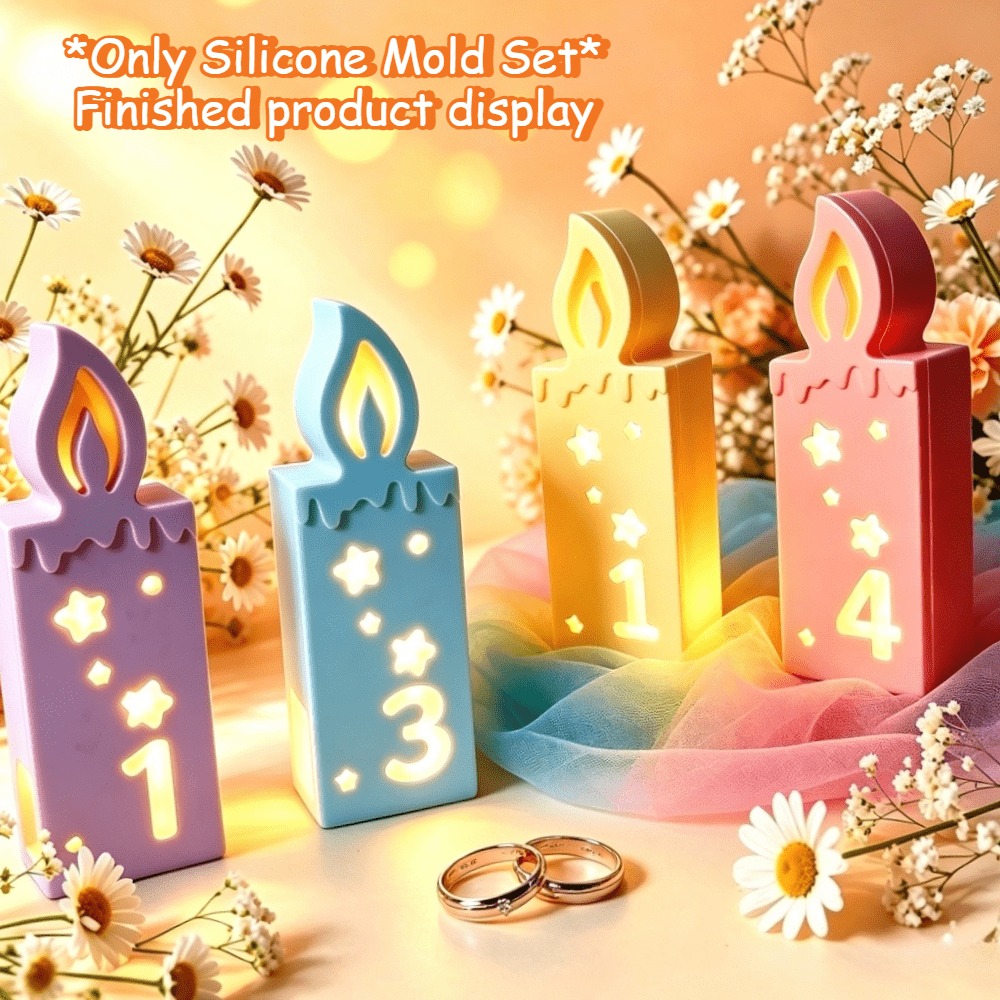 Silicone Number Candle Molds K - Candle Making Kit Xmas review and price